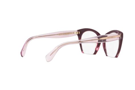 miu miu 03qv|Miu Miu MU03QV Q041O1 Glasses Red .